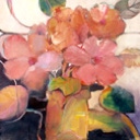 Flower Vase No 3 by Artist Michelle Abrams