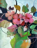 Flower Vase No 6 by Artist Michelle Abrams