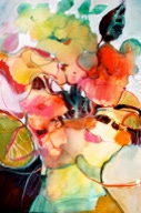 Flower Vase No 2 by Artist Michelle Abrams